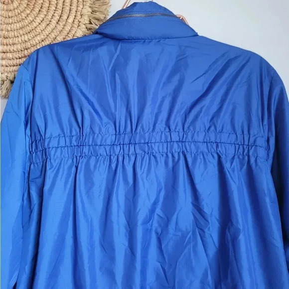Eddie Bauer, New, Royal Blue 3/4 Sleeve Zip Front Windbreaker Jacket, Size XL - Picture 7 of 11
